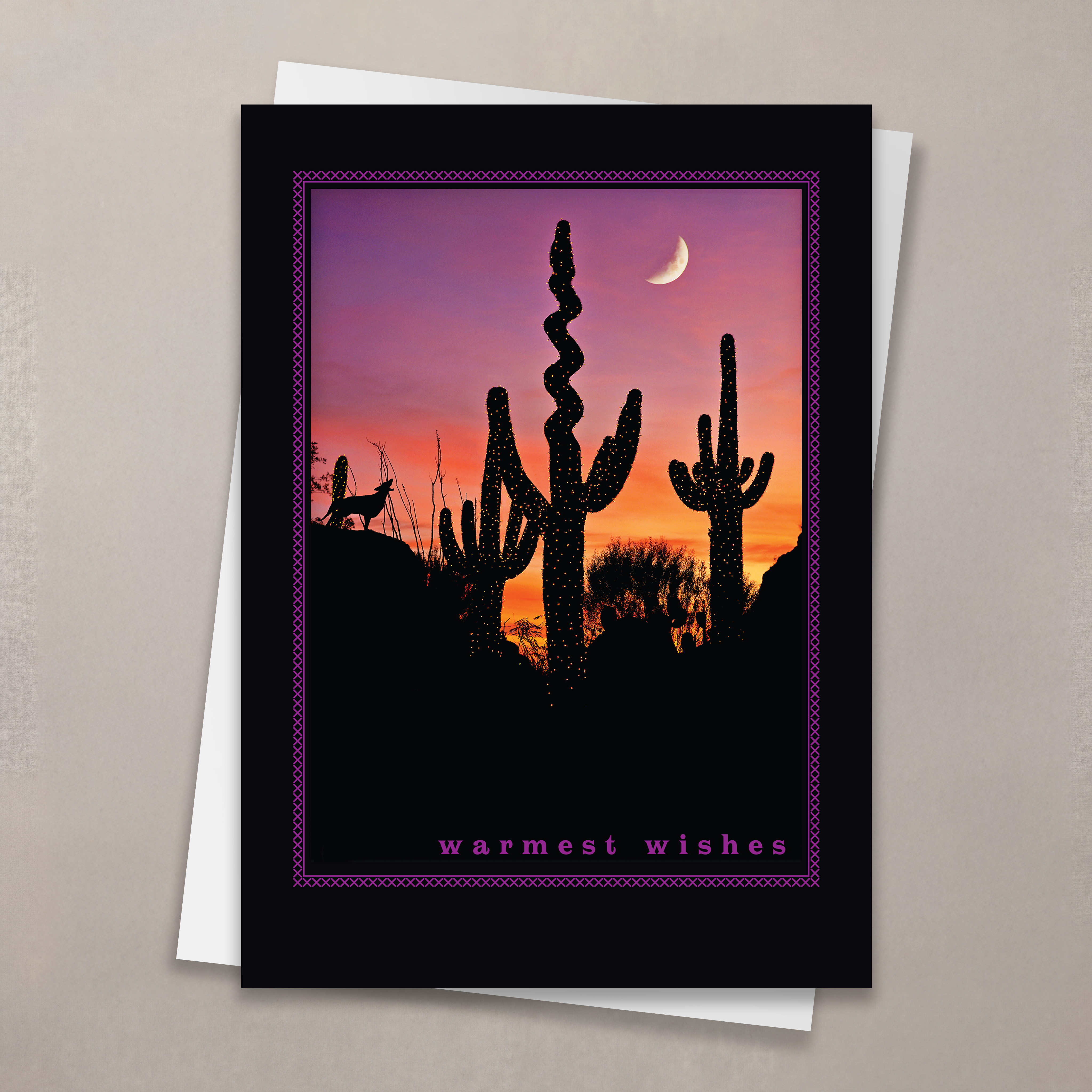 Desert Scene Holiday Card