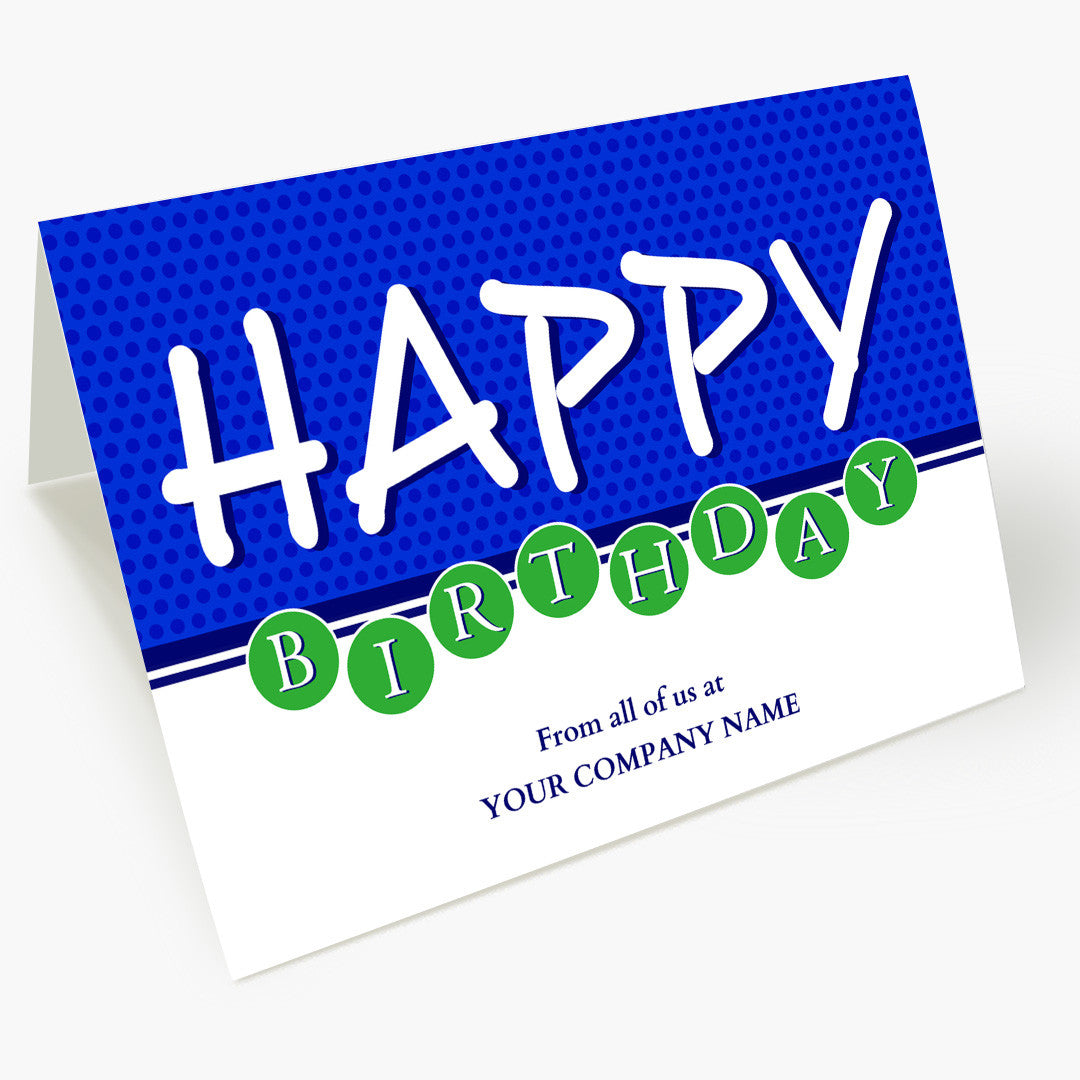 Dots Birthday Card