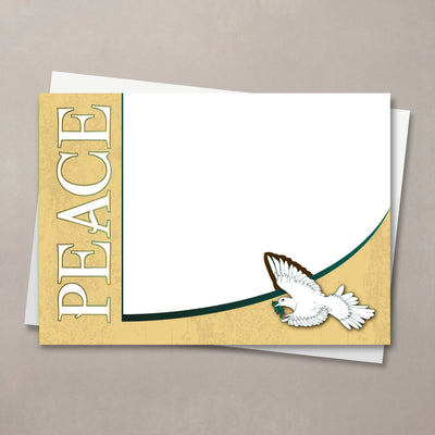 Peace Matte Finish Holiday Photo Card