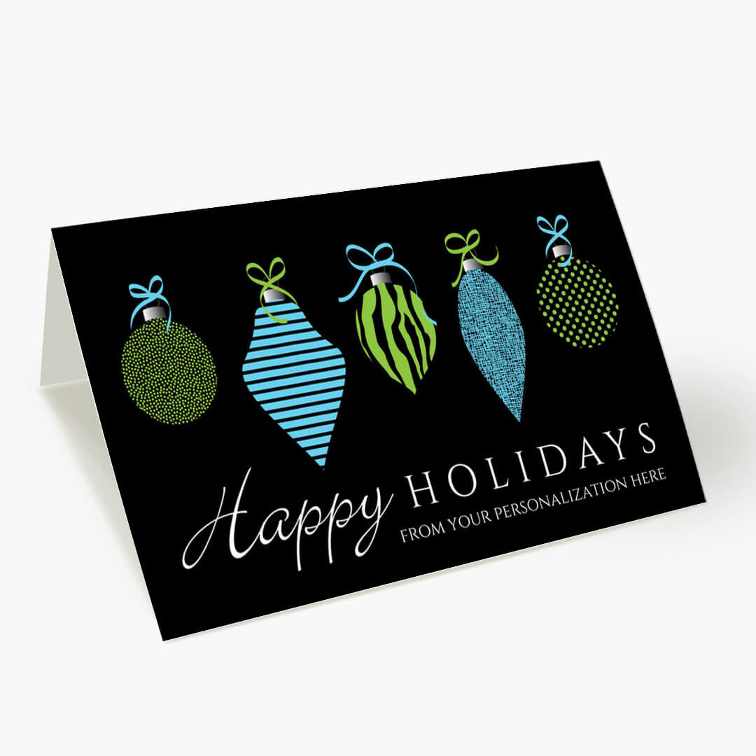 Holiday Ornaments Holiday Card