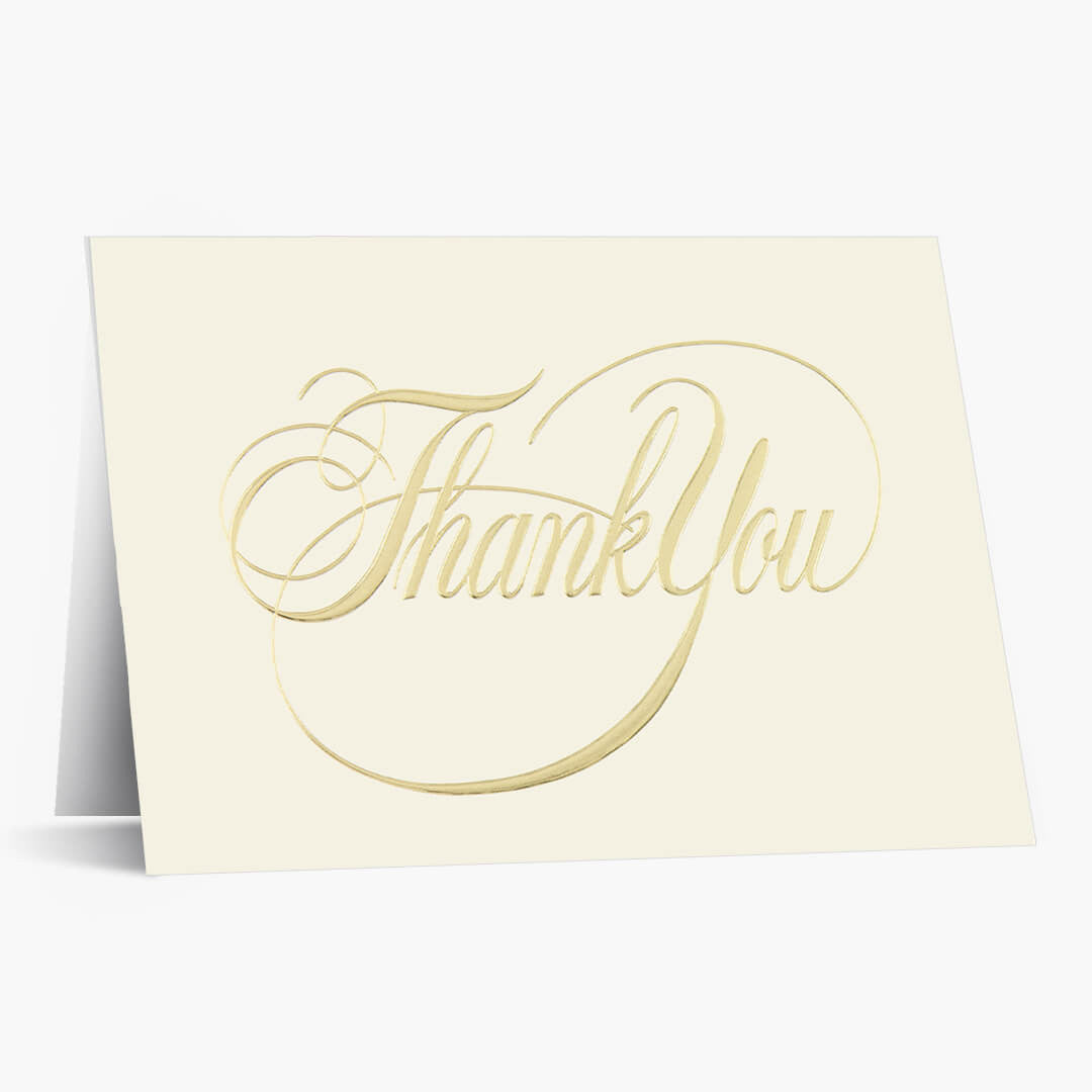 Elegant Thank You Card