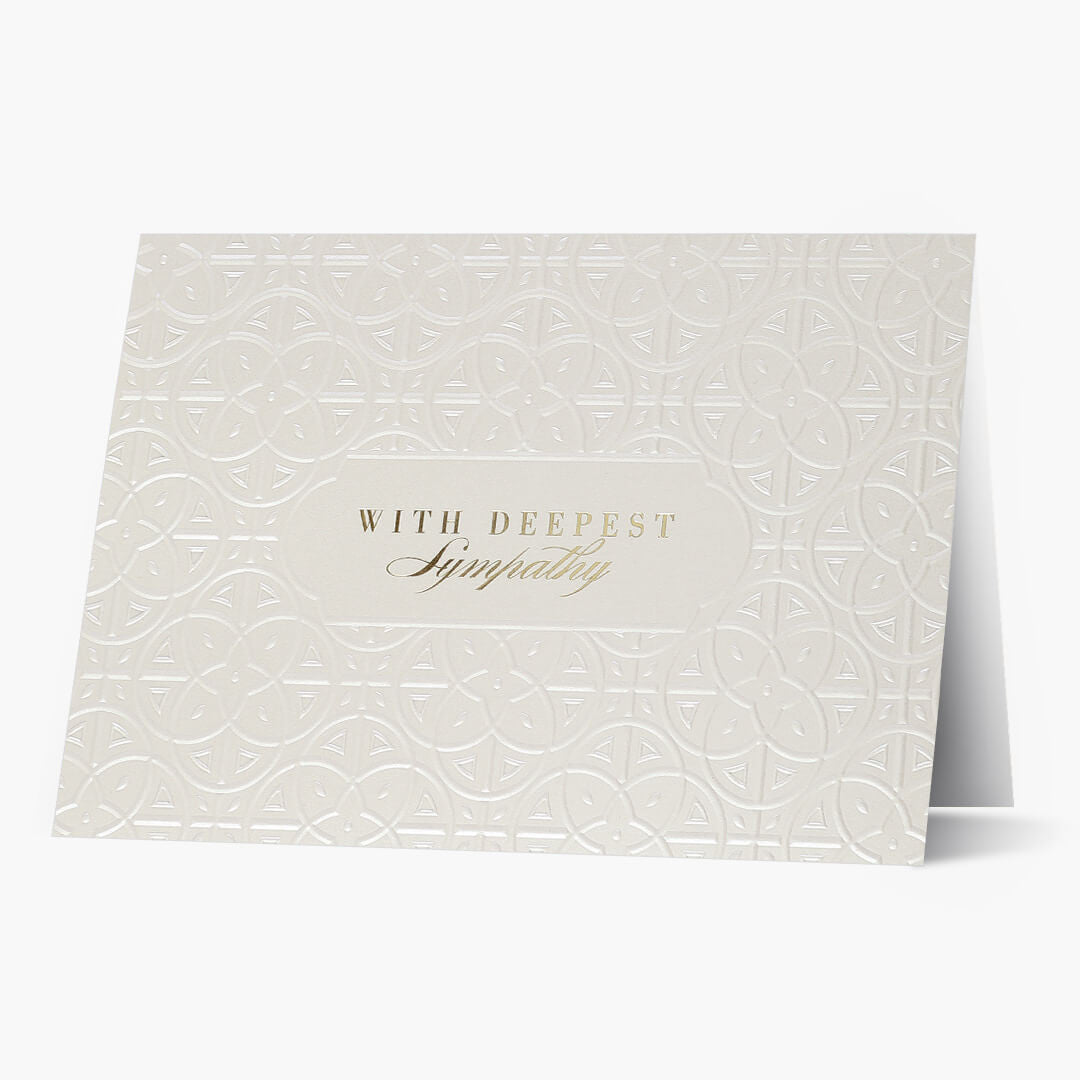 With Deepest Sympathy Card