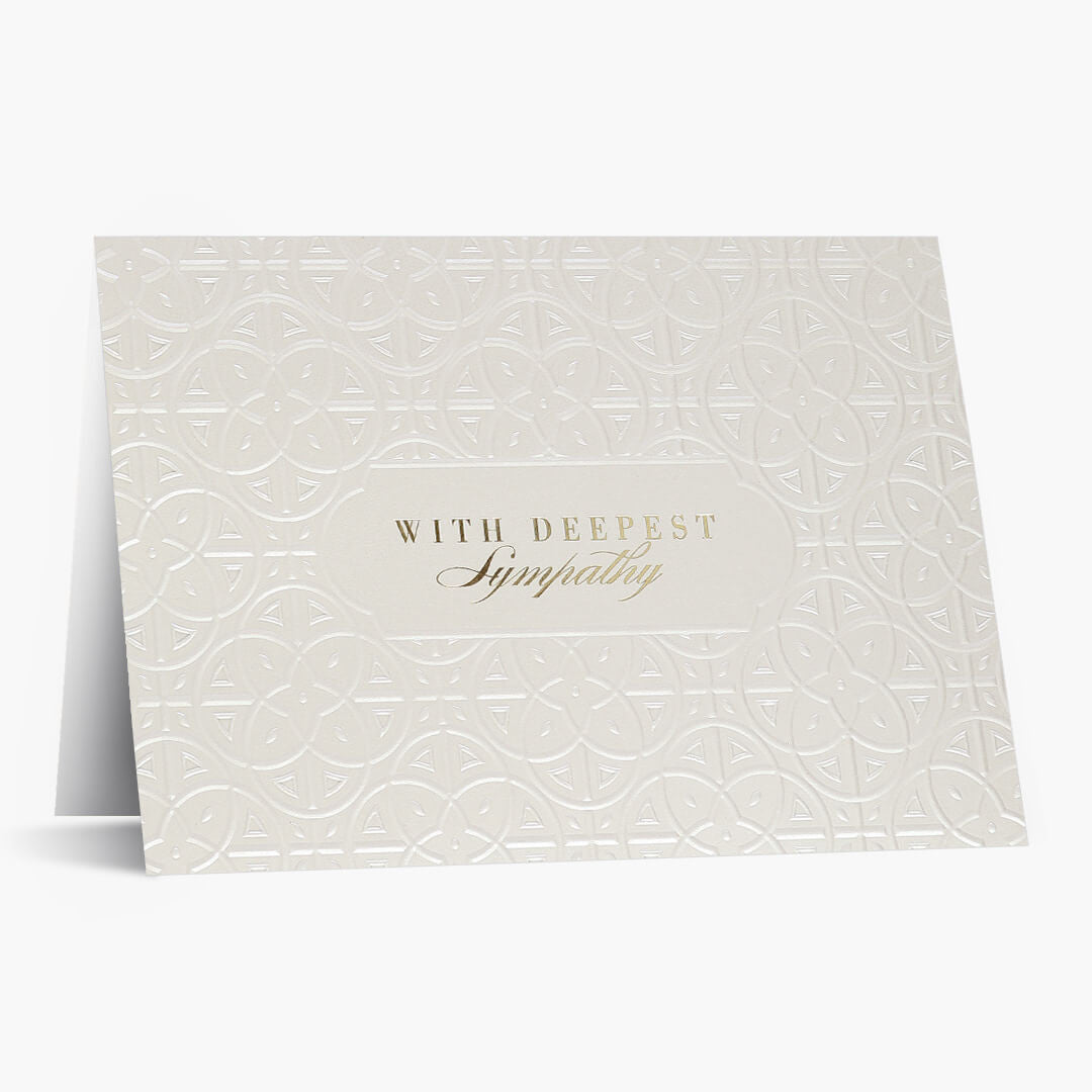 With Deepest Sympathy Card