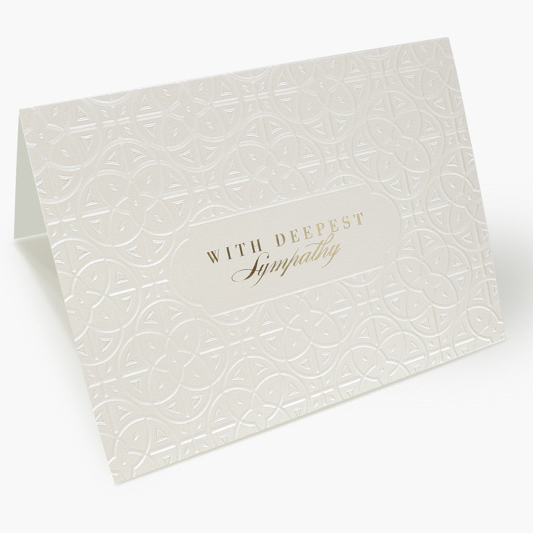 With Deepest Sympathy Card