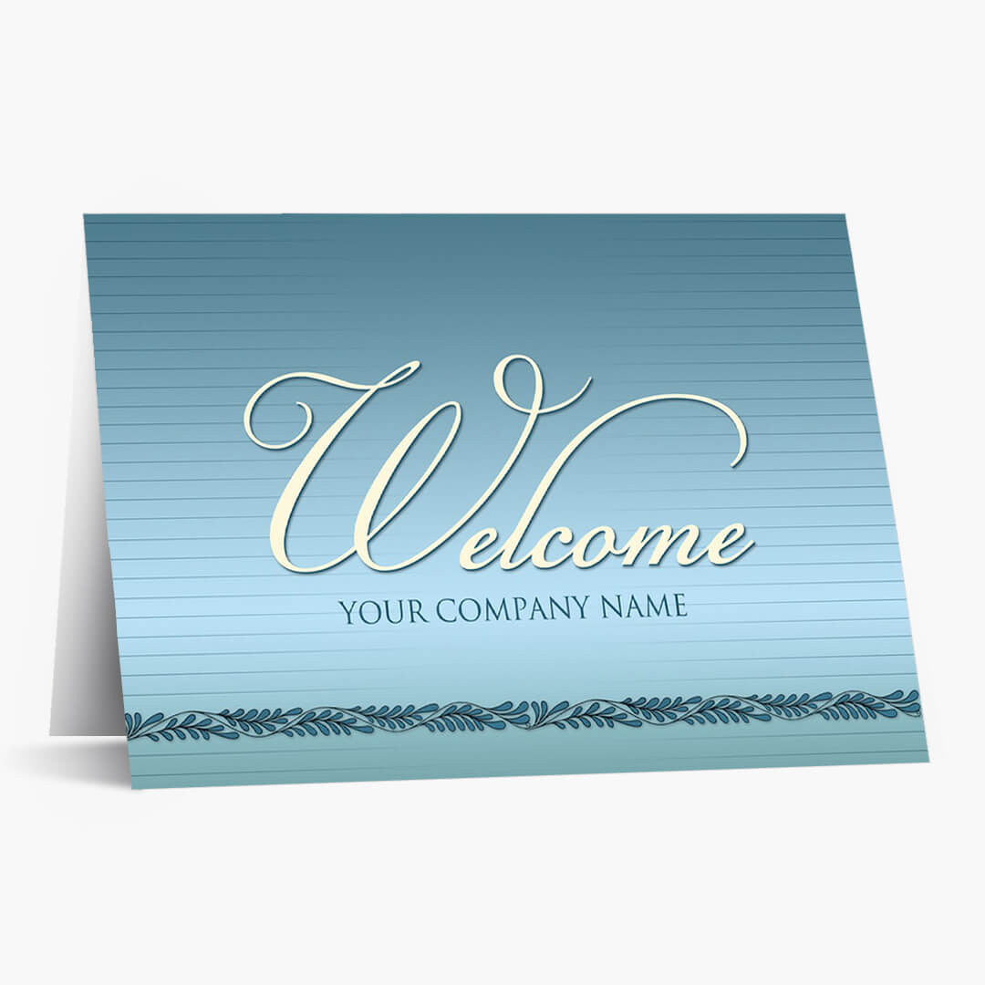 Employee Welcome Card