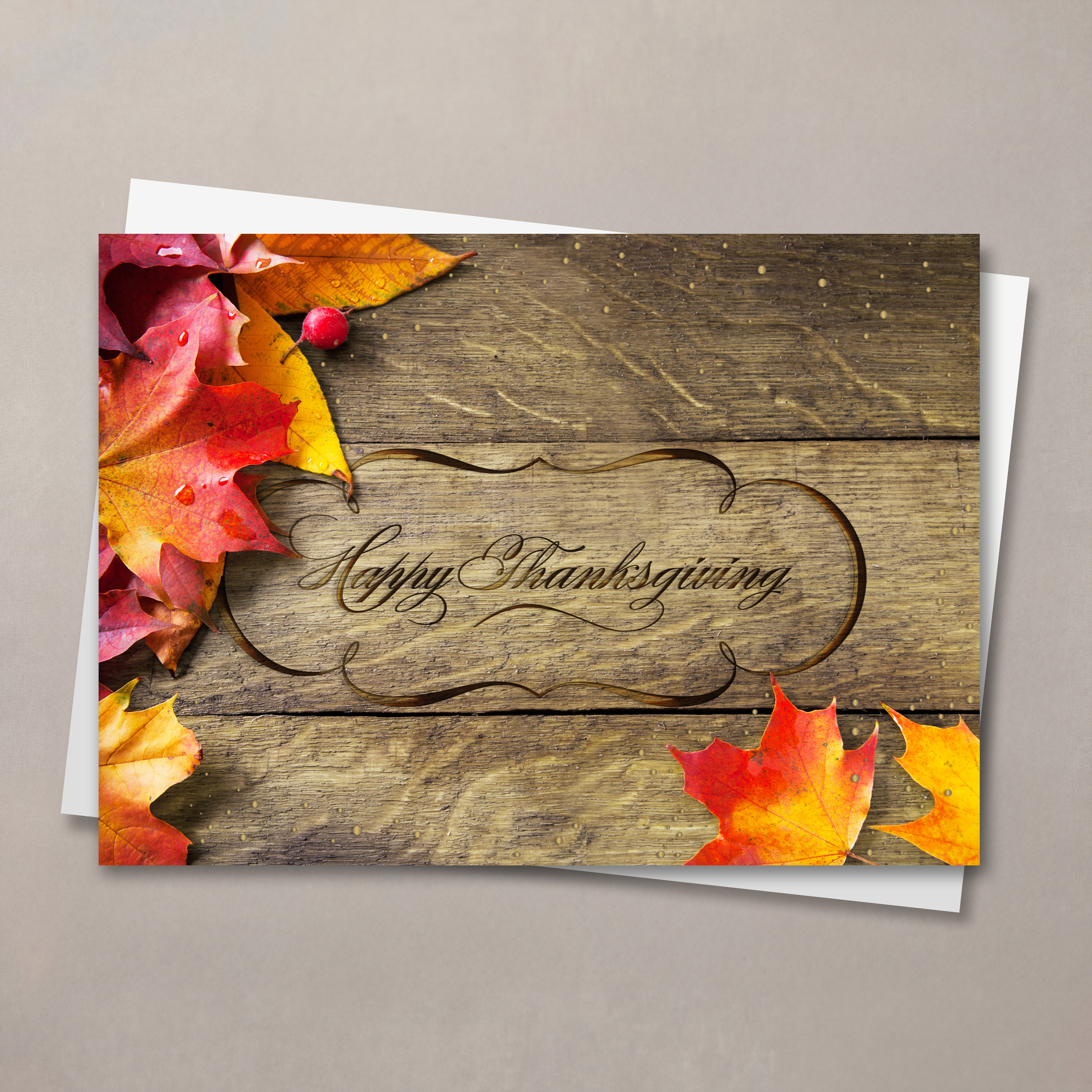 Enduring Holiday Thanksgiving Card