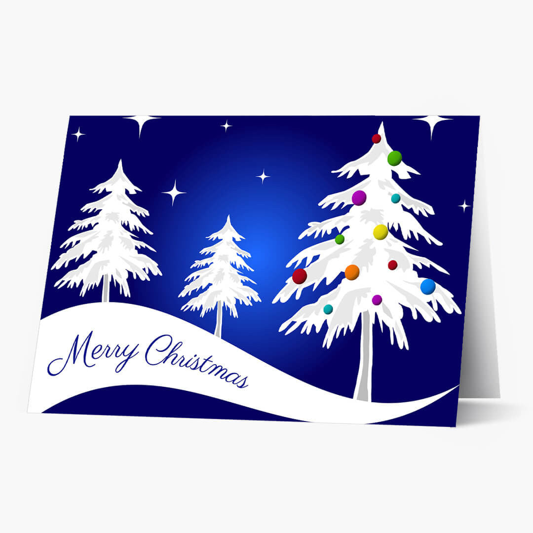 Evening Beauty Christmas Card