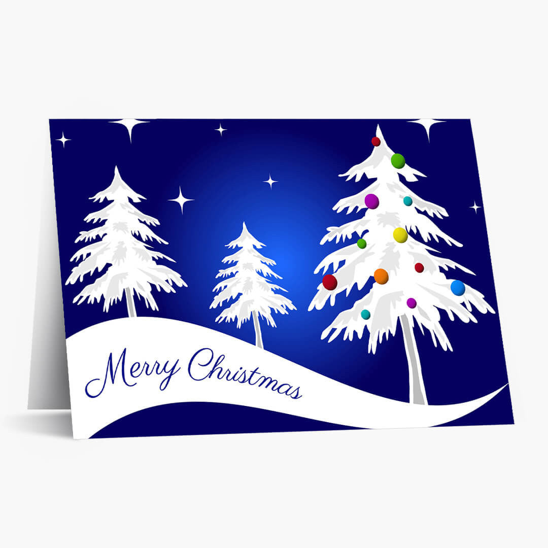 Evening Beauty Christmas Card