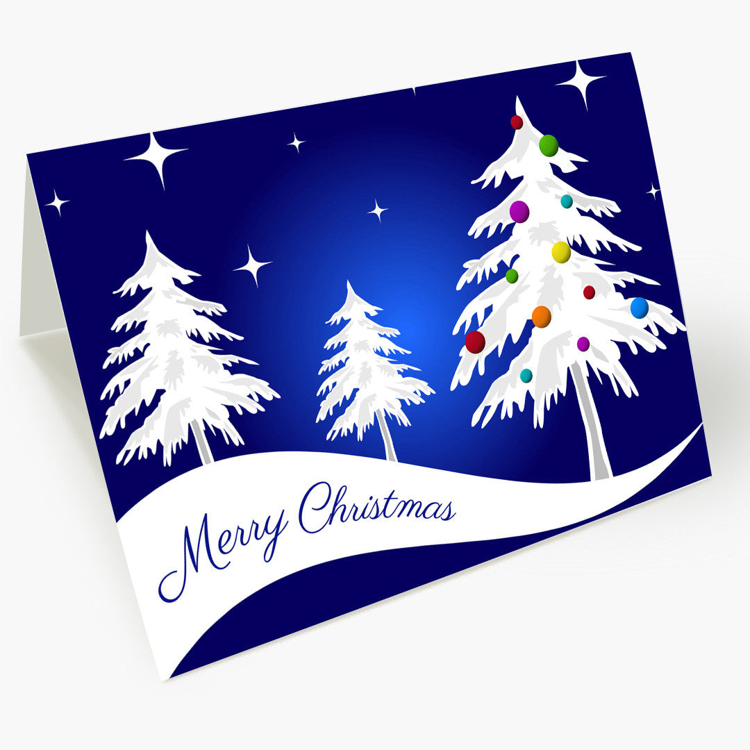 Evening Beauty Christmas Card