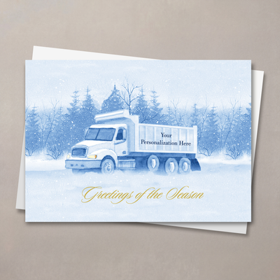 On The Road Christmas Card