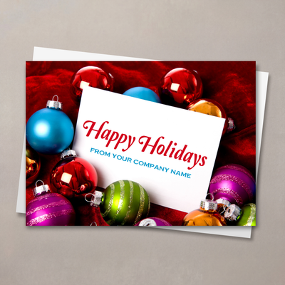 Ornamental Greetings Holiday Card