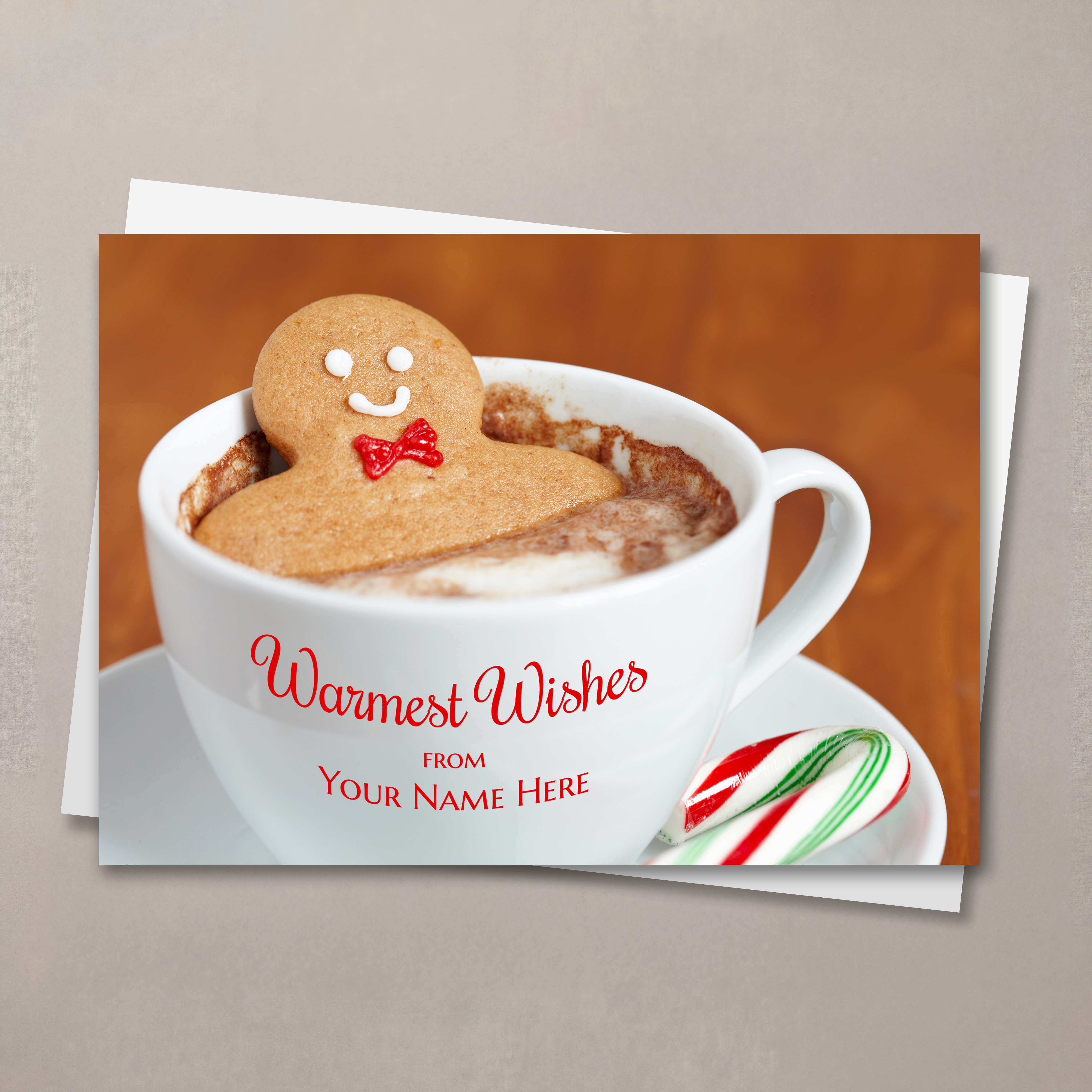 Warm Cocoa Wishes Holiday Card