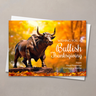 A Bullish Thanksgiving Card