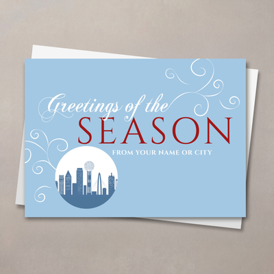 A Dallas Greeting Christmas Card