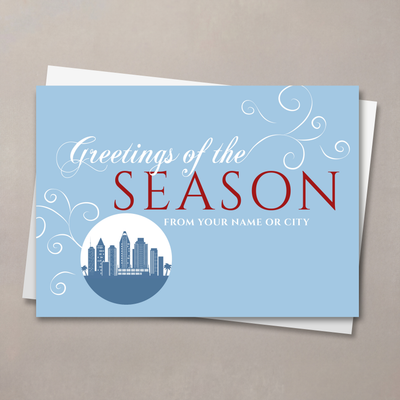 A San Diego Greeting Christmas Card