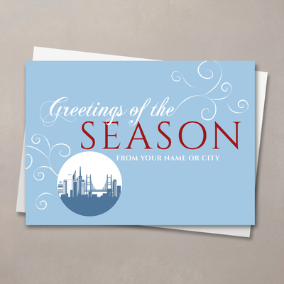 A San Francisco Greeting Christmas Card