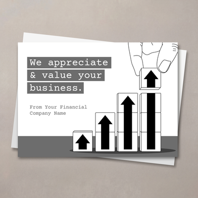 Appreciation Stacking Thank You Card