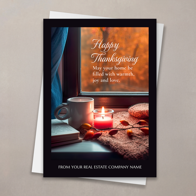 Autumn Window Thanksgiving Card