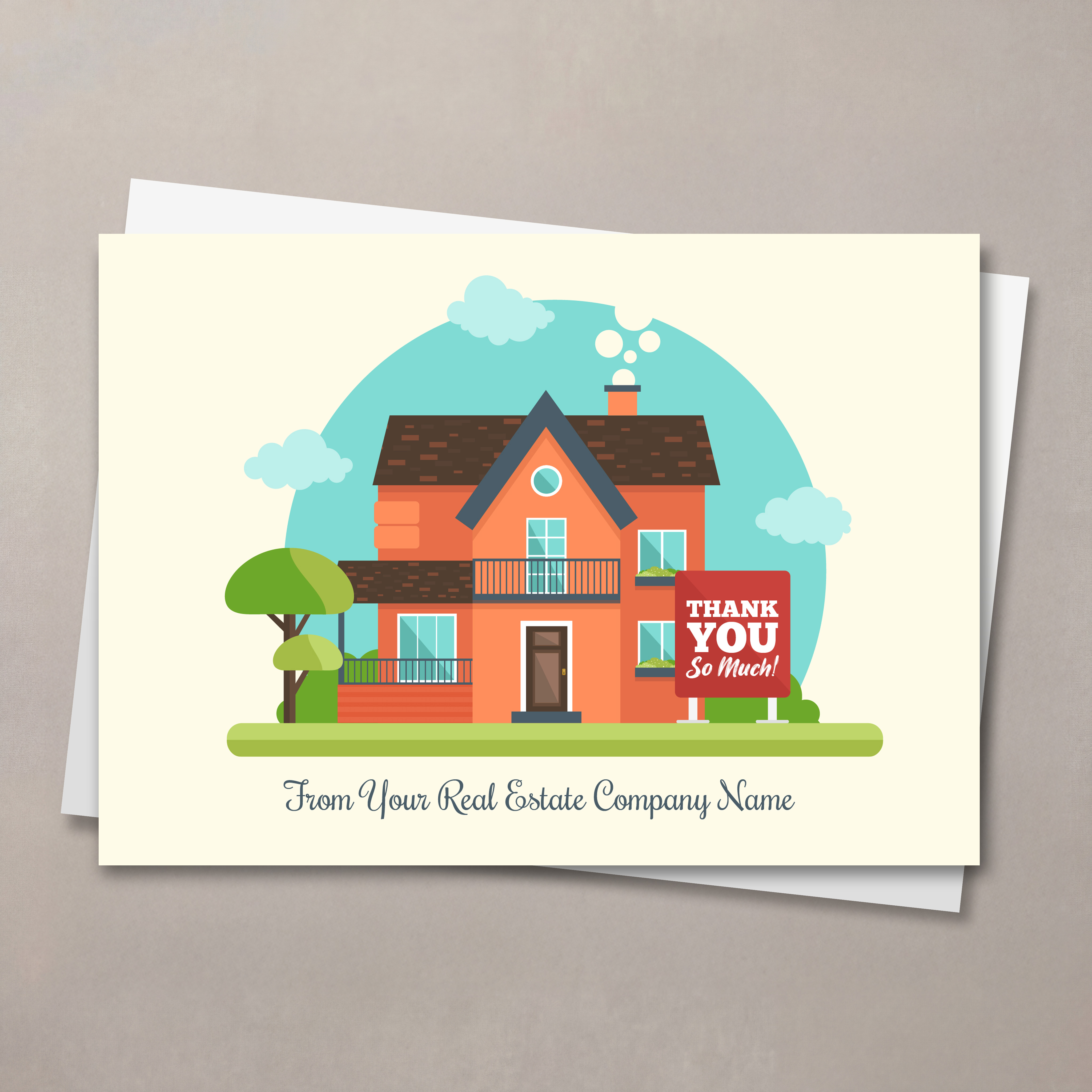Charming Home Thank You Card