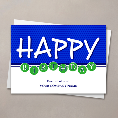 Dots Birthday Card
