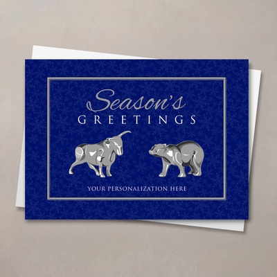 Financial Season's Greetings Christmas Card