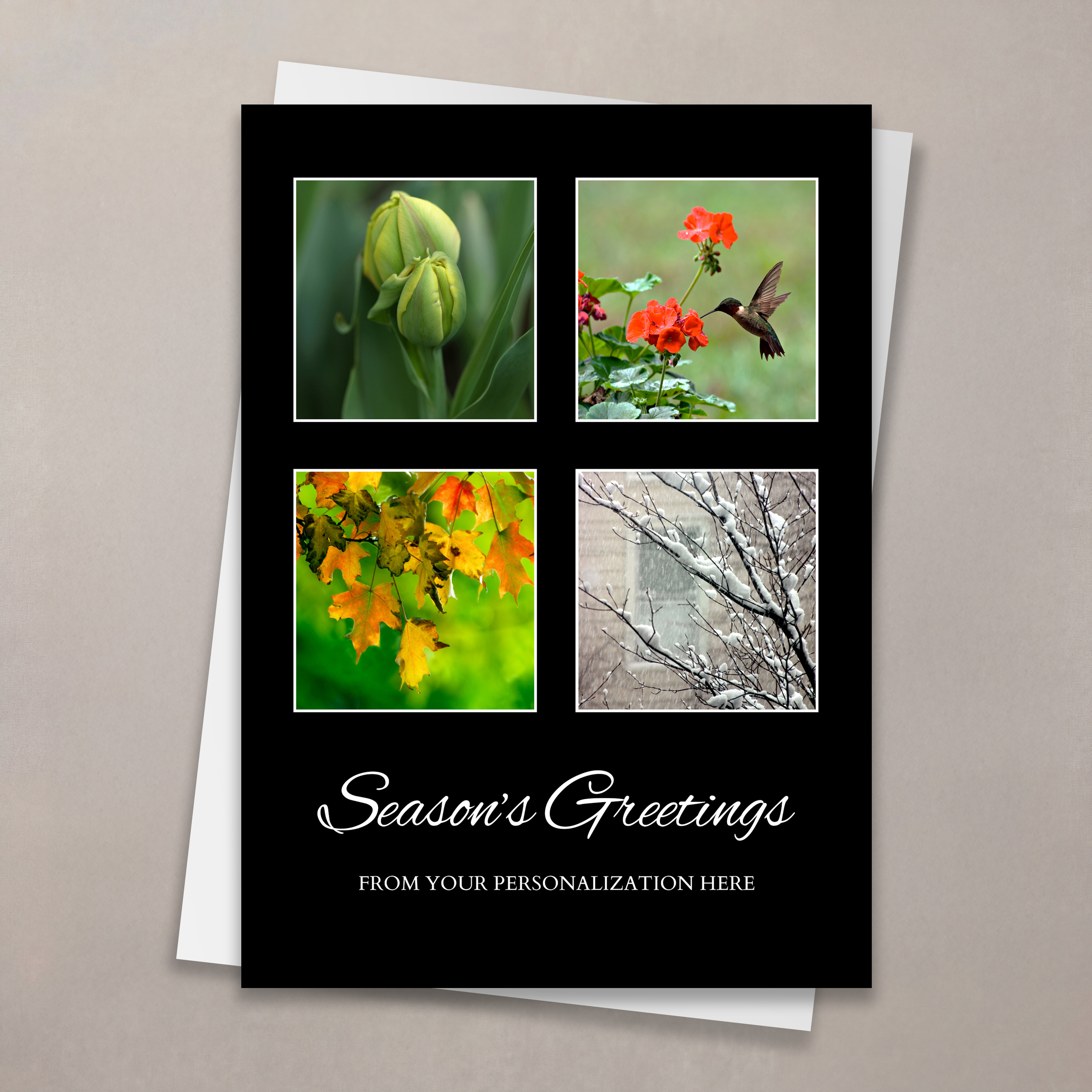 Four Seasons Holiday Card