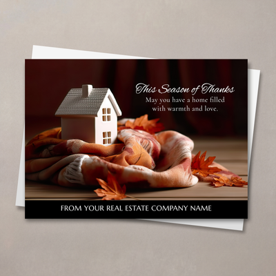 Home Wishes Thanksgiving Card