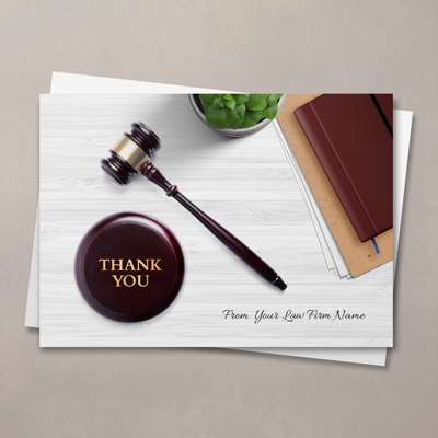 Legal Appreciation Thank You Card