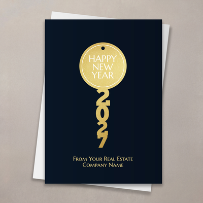 New Year Key 2026 New Year Card