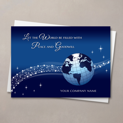 Peace and Goodwill Christmas Card