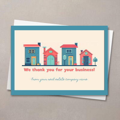 Tiny Homes Thank You Card