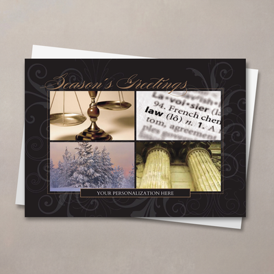 Windows of Justice Holiday Card