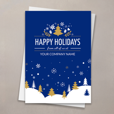 Winter Icons Holiday Card