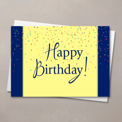 Festive Surprise Birthday Card
