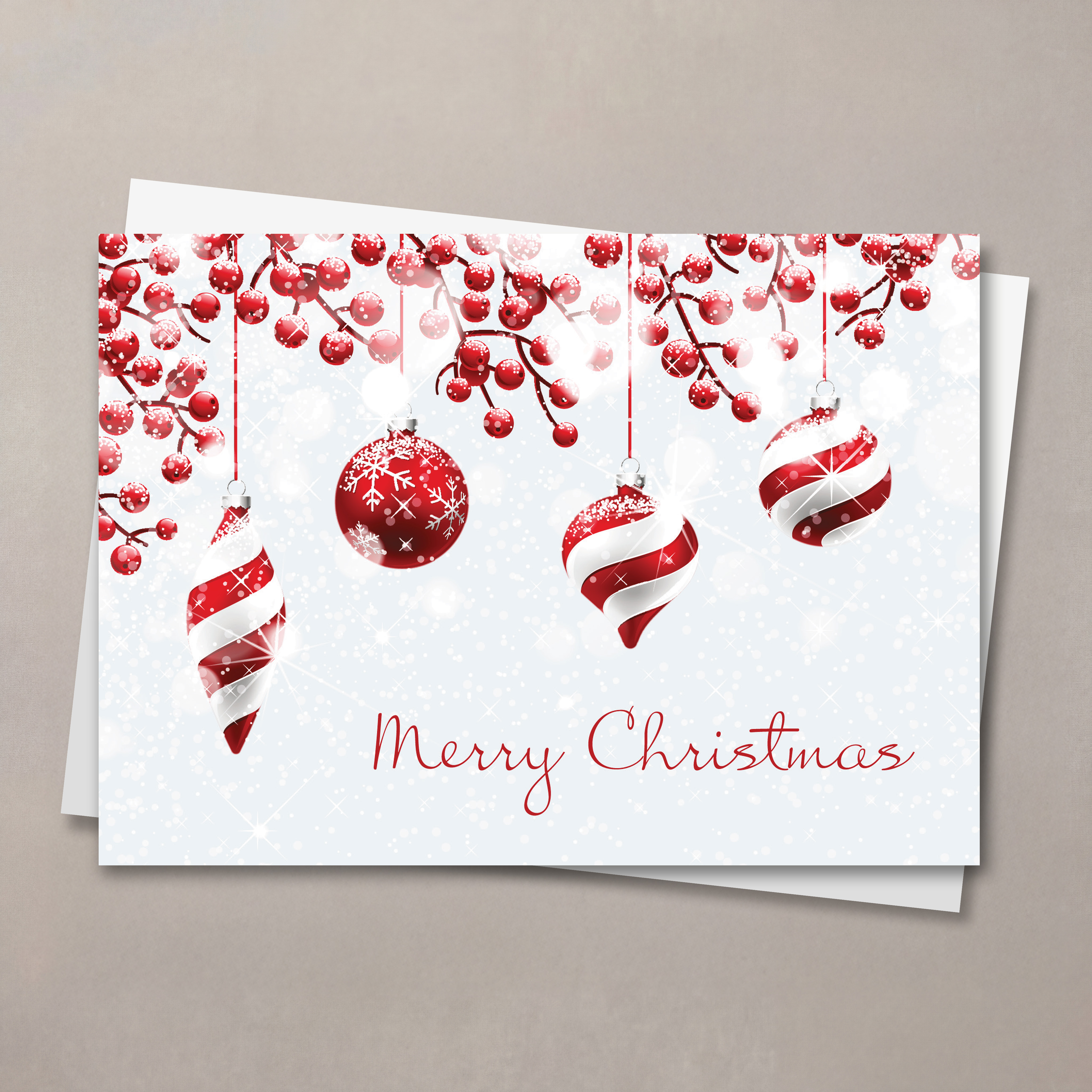 Festive Yuletide Christmas Card