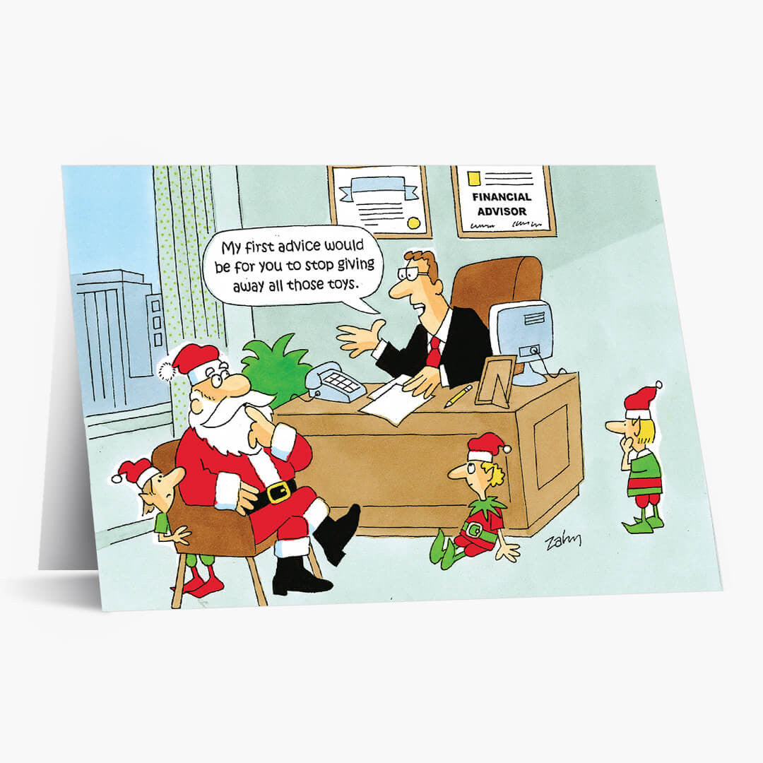 Financial Advisor Holiday Card
