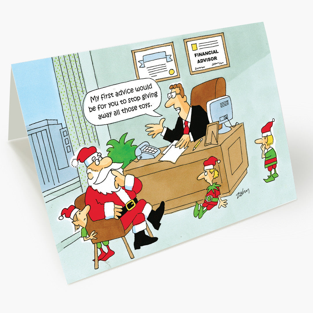 Financial Advisor Holiday Card