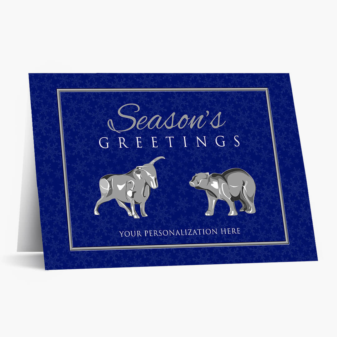 Financial Season's Greetings Christmas Card