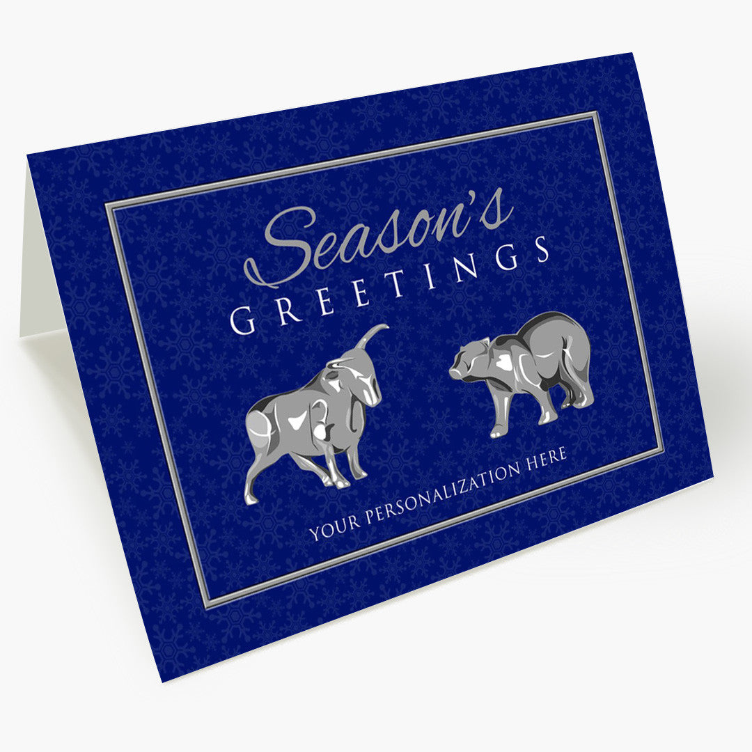 Financial Season's Greetings Christmas Card