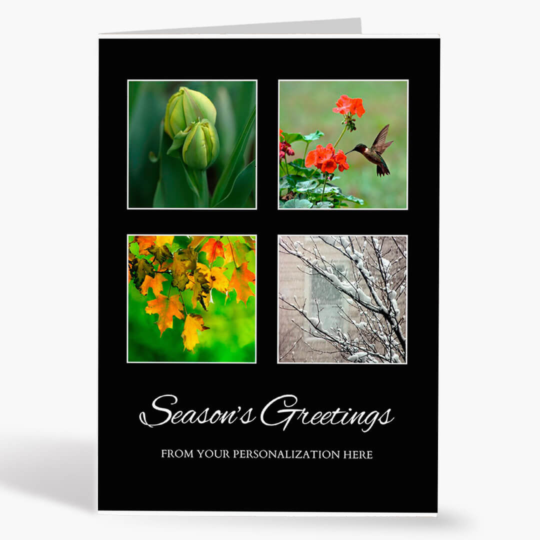 Four Seasons Holiday Card
