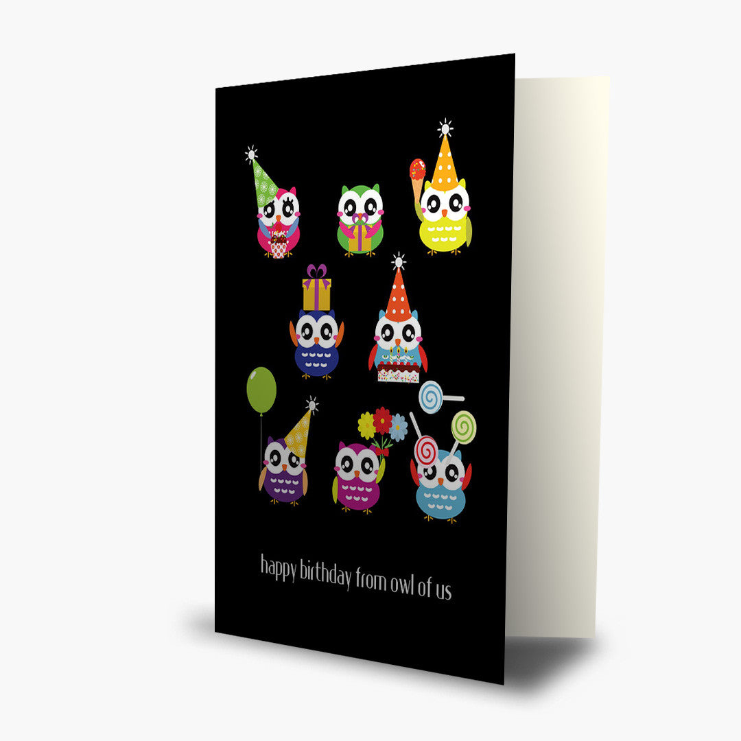 From Owl Of Us Birthday Card