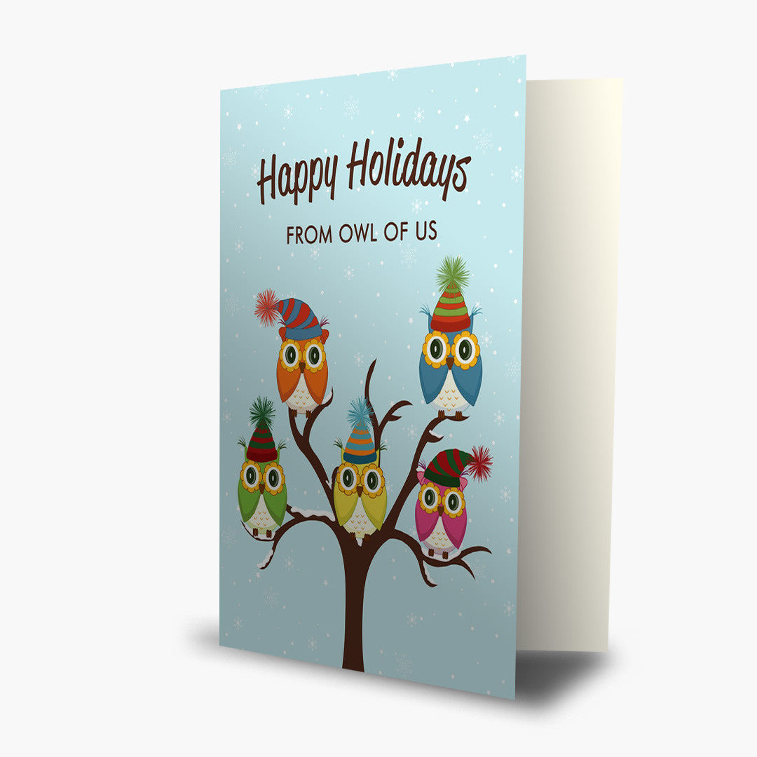 From Owl Of Us Holiday Card
