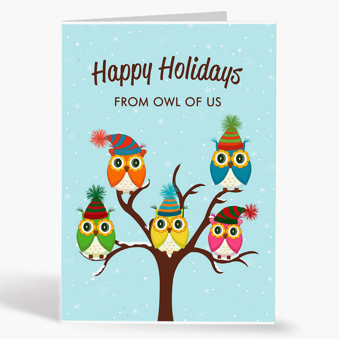 From Owl Of Us Holiday Card