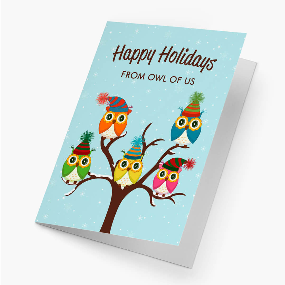 From Owl Of Us Holiday Card