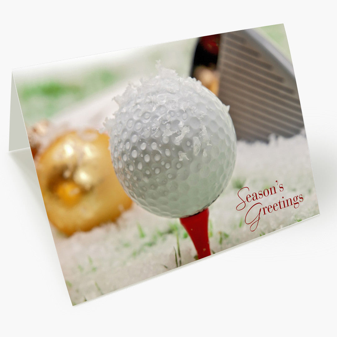 Golf Year Round Christmas Card