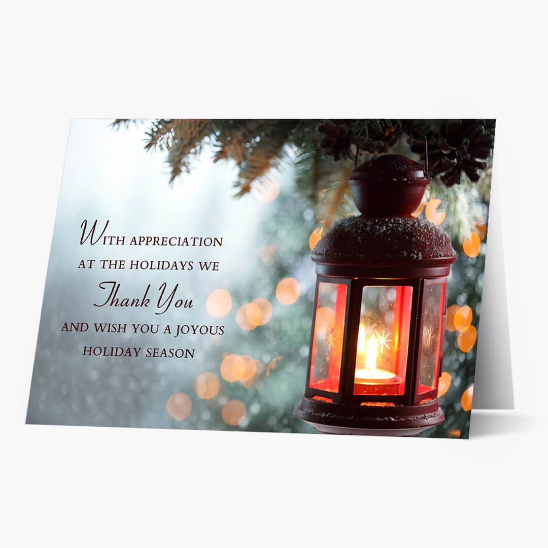 Grateful Business Appreciation Holiday Card