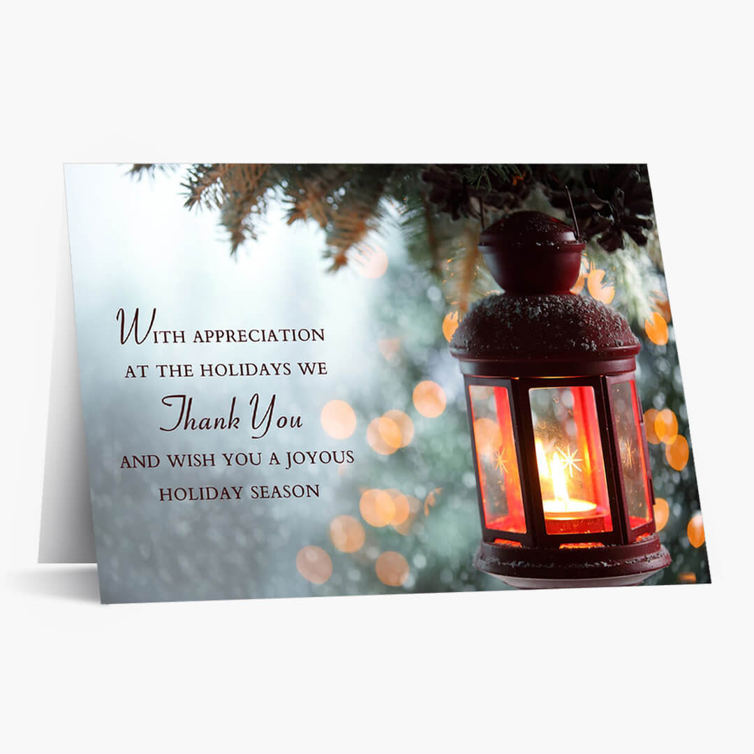 Grateful Business Appreciation Holiday Card