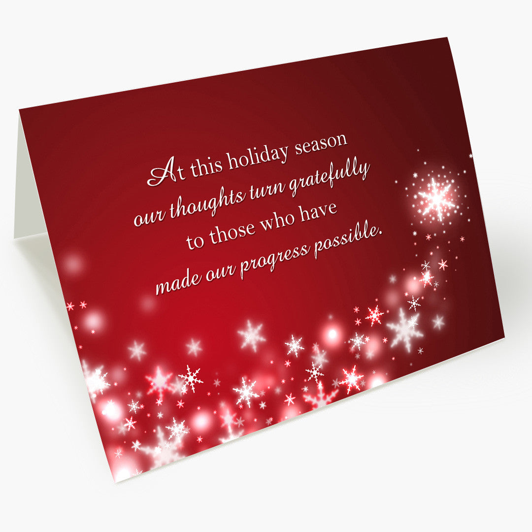 Grateful Business Holiday Card