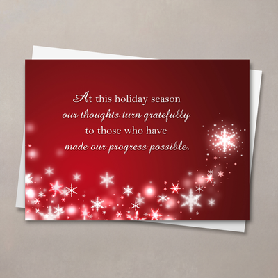 Grateful Business Holiday Card