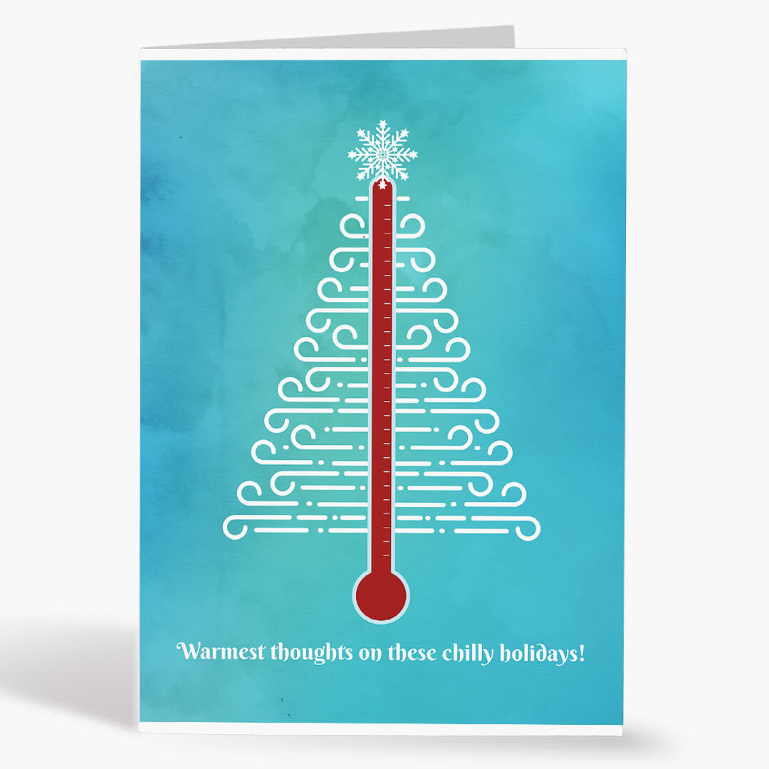 HVAC Tree Christmas Card